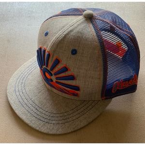 Aksels Denver Broncos Colorado Sunburst SnapBack Hat Never Worn